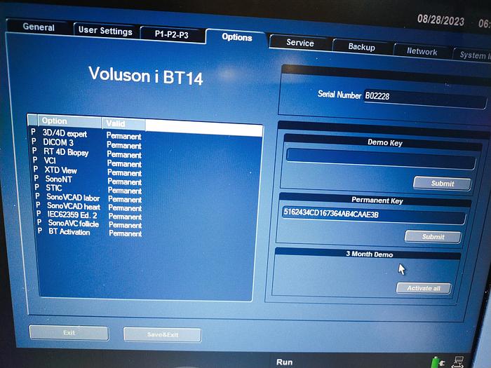 Gebraucht GE Voluson I Ultraschallgerät mit  4d Sonde und TV Sonde