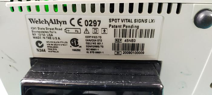 Gebraucht Welchallyn  Spot Vital Signs LXi auf Trolley mit Zubehör