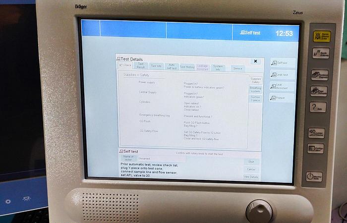 Gebraucht Dräger Zeus
