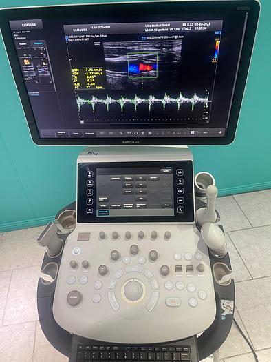 Gebraucht Samsung WS80A Ultraschallgerät mit 4 Sonden