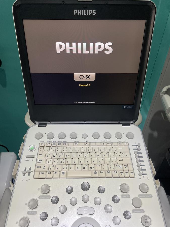 Gebraucht Philips CX50 XMATRIX HW E.0 SW 5.5.3 Ultraschallgerät mit zwei Sonden