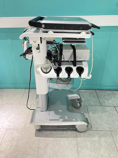 Used GE VIVID Q Ultraschallgerät mit M4S-RS Kardiosonde und Drucker 