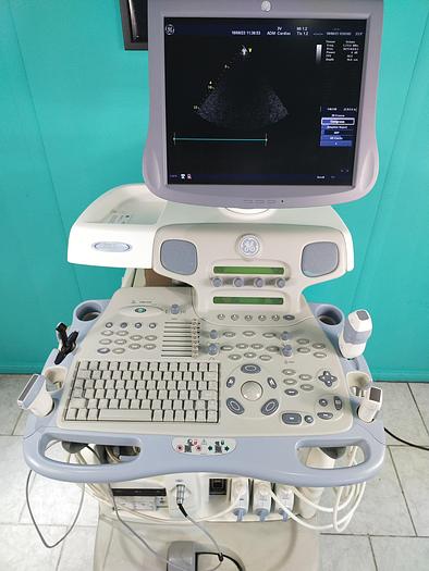 Gebraucht GE Vivid 7 Ultraschallgerät mit Konvex ,Linear ,Sektor Sonde