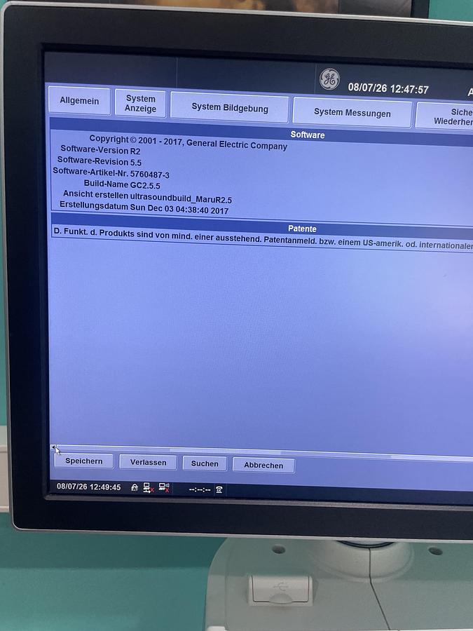 Gebraucht GE LOGIQ P7 Ultraschallgerät mit zwei Sonden