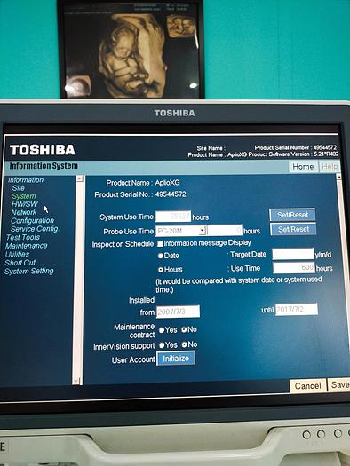 Gebraucht Toshiba iStyle Ultraschallgerät