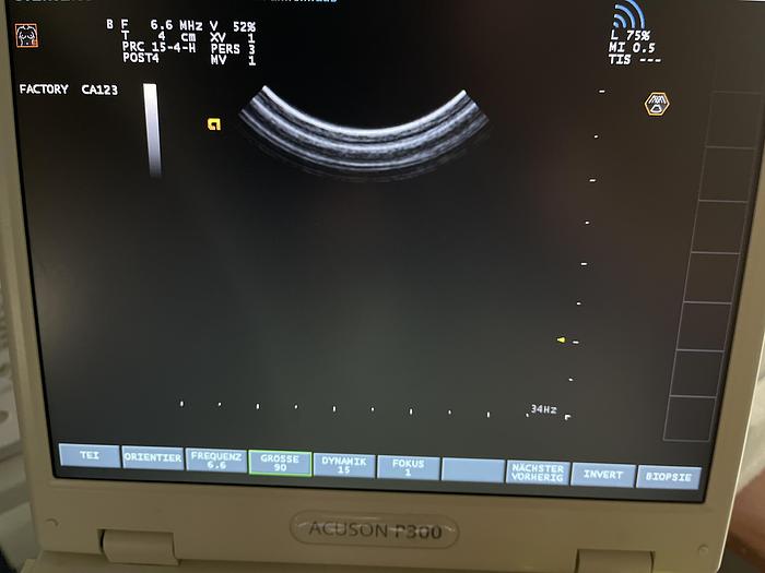 Used Esaote CA123 Mikro Konvex Ultraschallsonde