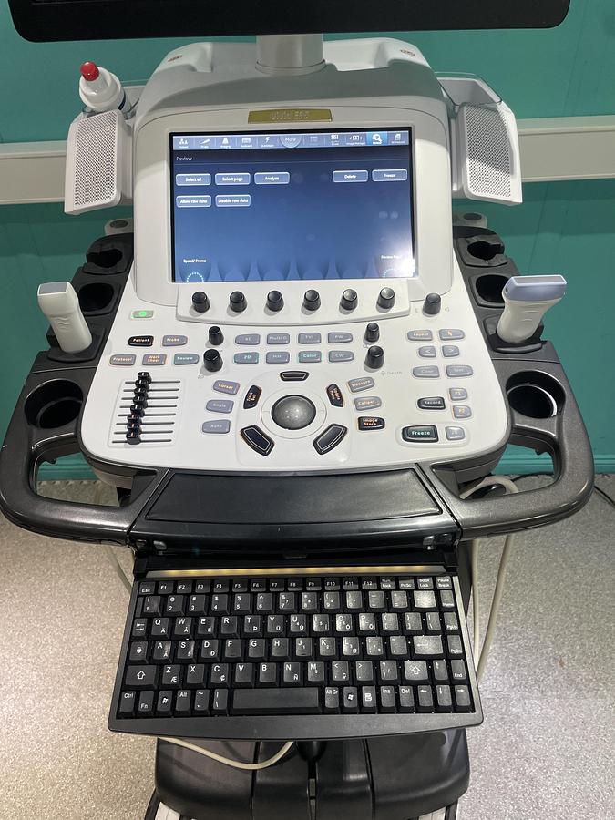 Gebraucht GE Vivid E95 v202 Ultraschallgerät mit zwei Sonden