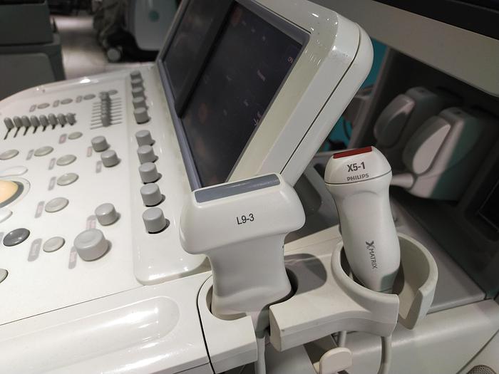 Gebraucht Philips iE33 Ultraschallgerät mit eine X5-1 Sonde