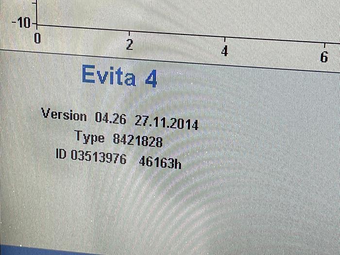 Gebraucht Dräger Evita 4 Edition Langzeitbeatmungsgerät