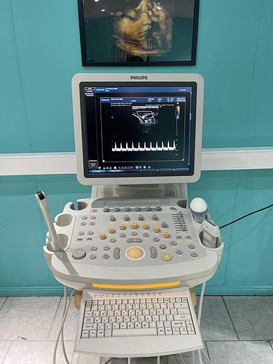 Used Philips HD9 Ultraschallgerät mit drei Sonden
