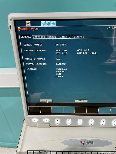 Gebraucht Esaote MyLab30CD Ultraschallgerät mit zwei Sonden