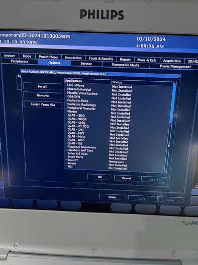 Used Philips CX50 Ultraschallgerät mit zwei Sonden