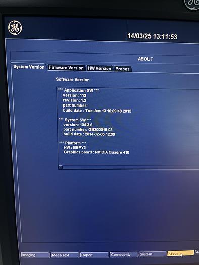 Gebraucht GE Vivid E9 XDclear Ultraschallgerät mit zwei Sonden #2015 