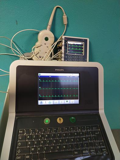 Gebraucht Philips page writer TC30 EKG Gerät auf Trolly