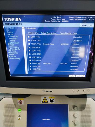 Gebraucht Toshiba Xario Ultraschallgerät