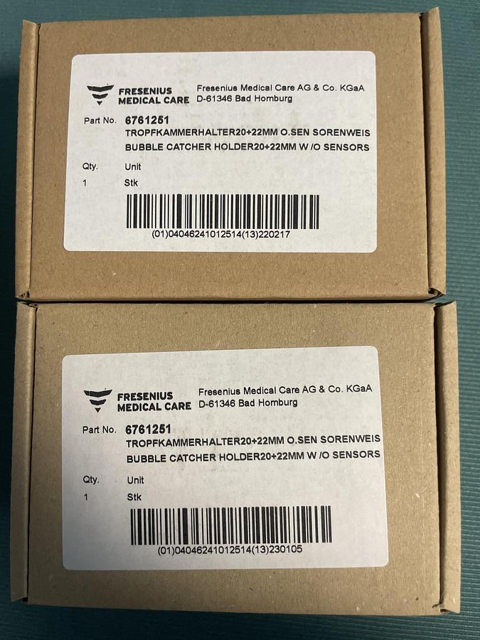 Fresenius Medical Care Tropfkammerhalter für Schläuche mit 20+22mm ohne Sensoren