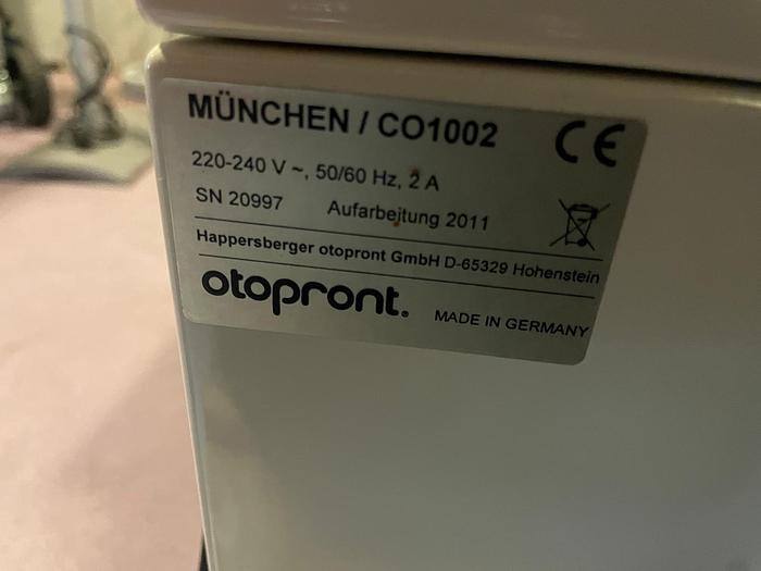 Used HNO Behandlungseinheit otopront Typ München CO 1002 