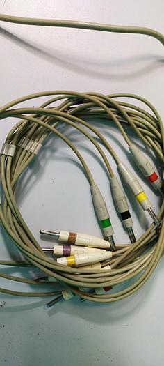 Gebraucht NIHON KOHDEN Cardiofax EKG-Gerät auf Trolley