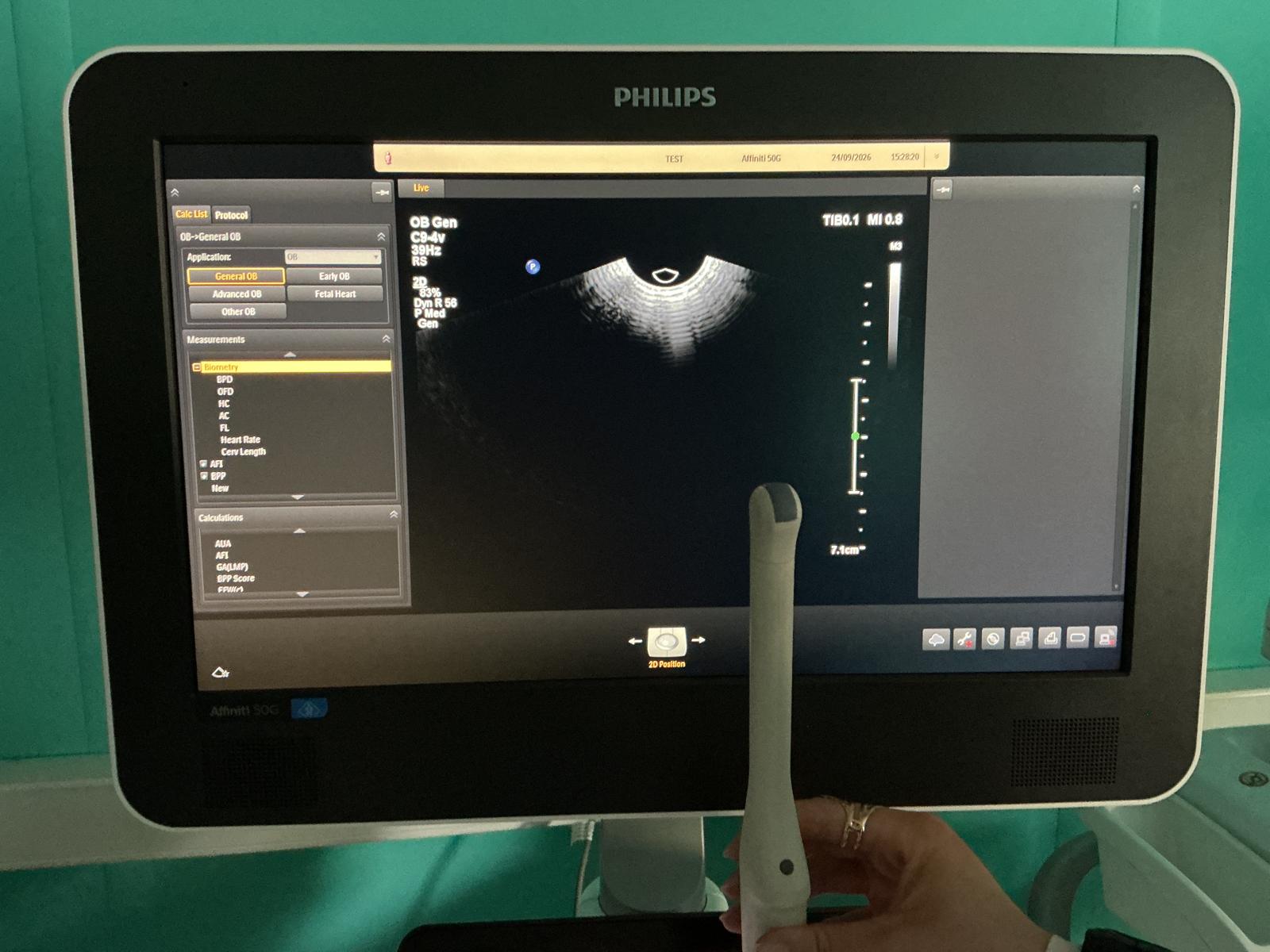 Gebraucht Philips C9-4V Endovaginal Ultraschallsonde