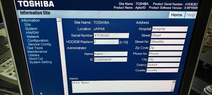 Gebraucht Toshiba aplio XG SSA-790A Ultraschallgerät ohne Sonden