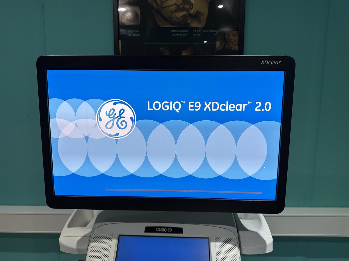 Gebraucht GE LOGIQ E9 XDClear Elastography Ultraschallgerät mit zwei Sonden  