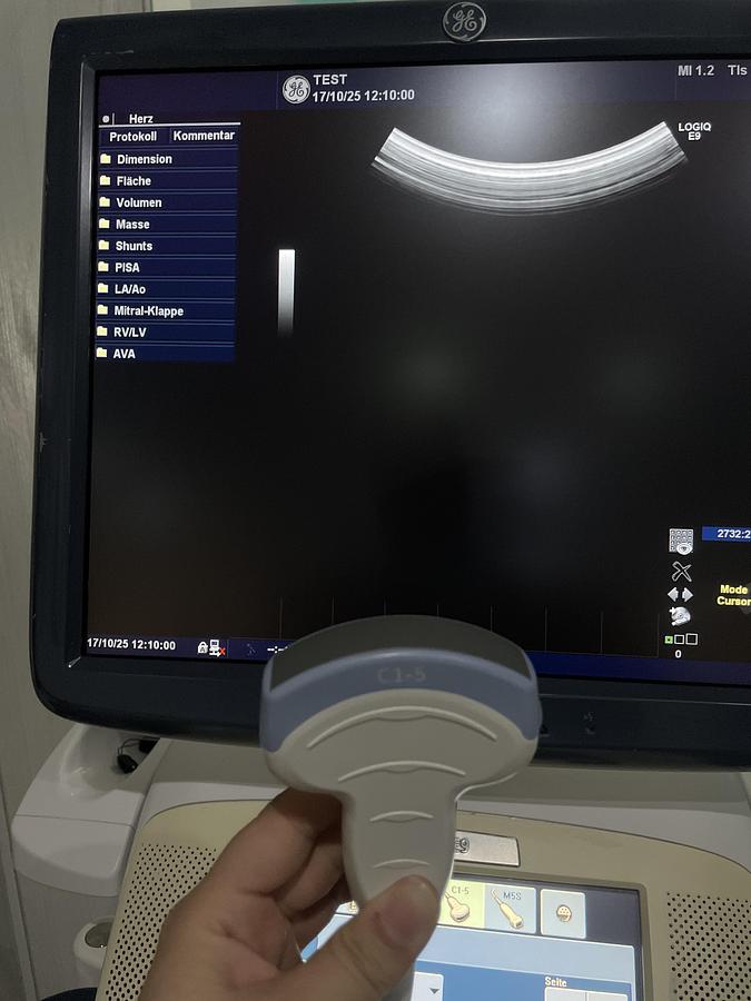 Gebraucht GE C1-5-D konvex Ultraschallsonde