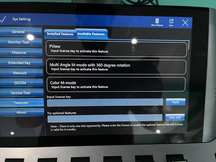Used Vinno G55 Ultraschallgerät mit Konvex Sonde