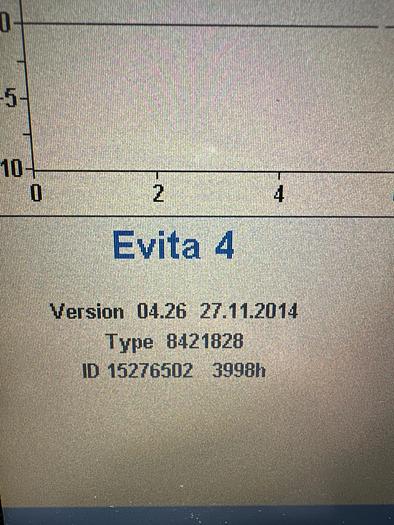 Gebraucht Dräger Evita 4 Edition Langzeitbeatmungsgerät SV 04.26