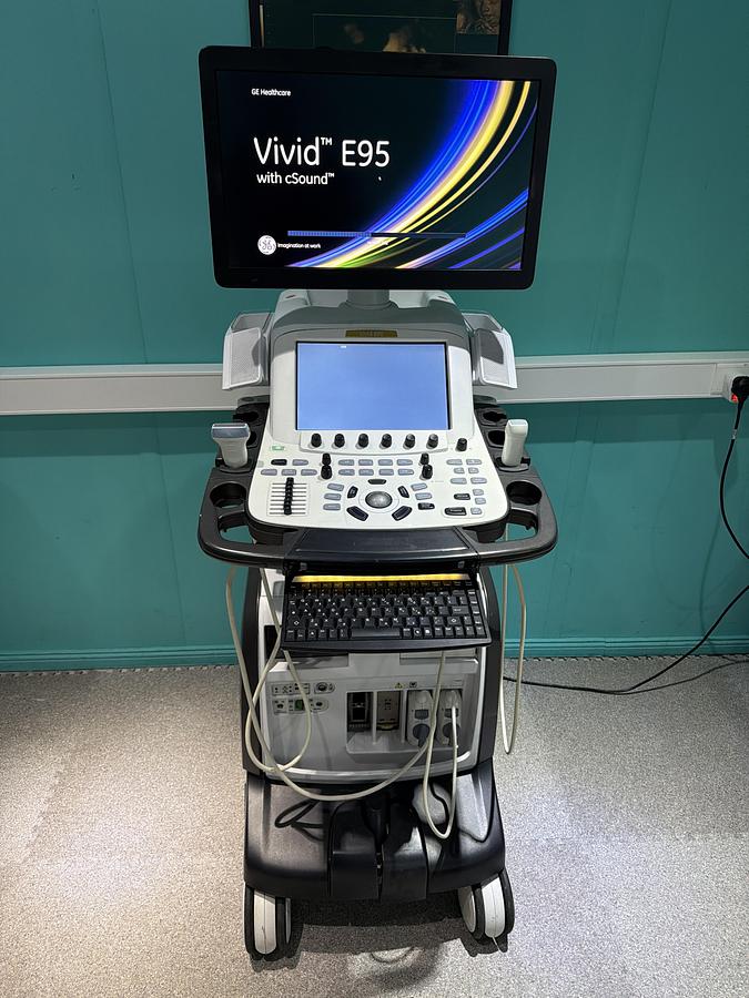 Gebraucht GE Vivid E95 v202 Ultraschallgerät mit zwei Sonden 