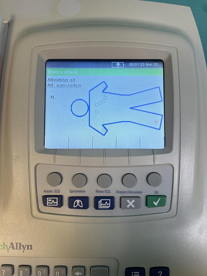 Used Welch Allyn Cp200 Elektrokardiograph EKG-Gerät