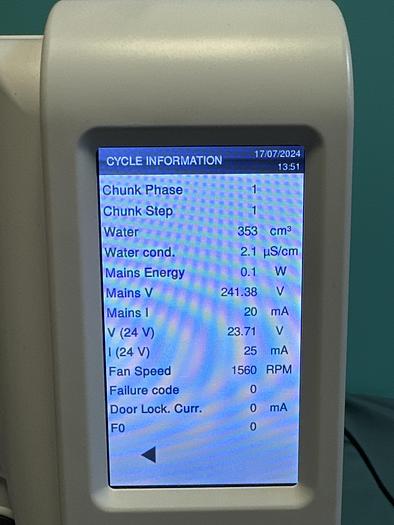 Used  W&H Lisa Remote Plus Sterilisationskammer