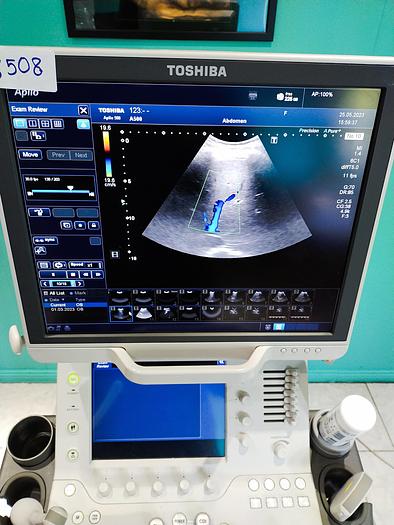 Gebraucht Toshiba Aplio 500 Ultraschallgerät mit 3 Sonden