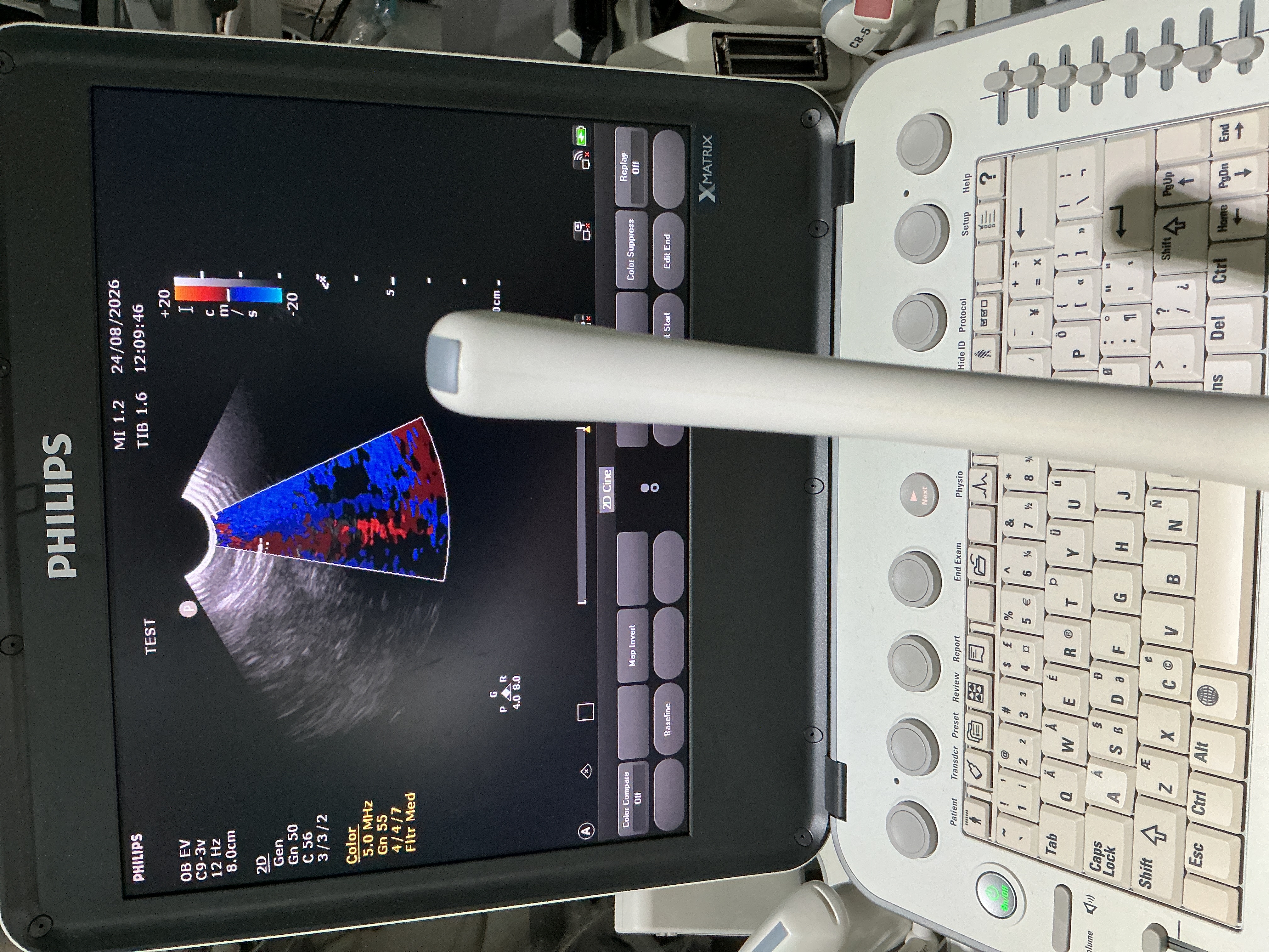 Gebraucht Philips C9-3V Endovaginal Ultraschallsonde