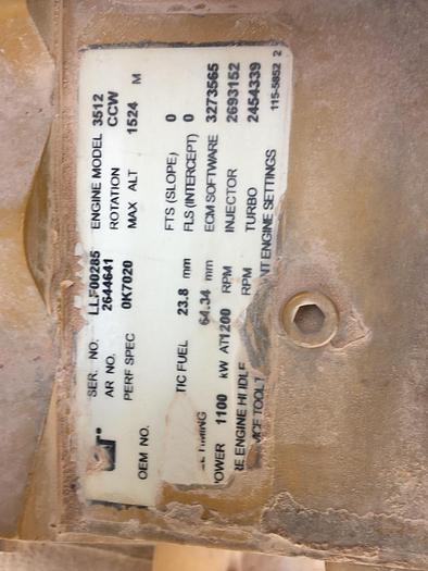 Used Caterpillar Mudpump