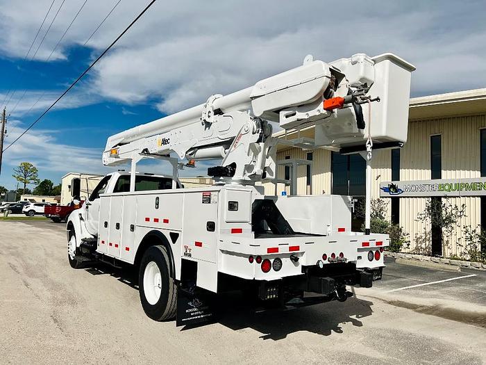 Used Altec AA55 60ft Bucket Boom on 2015 Ford F-750 4x2 Reg Cab Utility Truck - 44765