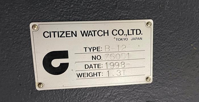 Used 1998 Citizen B-12