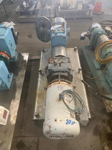 Used Waukesha Model 220 Positive Displacement Pump