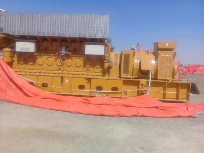 2.47 MW 2007 New Caterpillar MAK 9CM25 HFO Power Plant