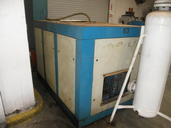 Used Compressor, Air, 100 HP, Quincy, 250 PSI, Air Dryer, #C741780