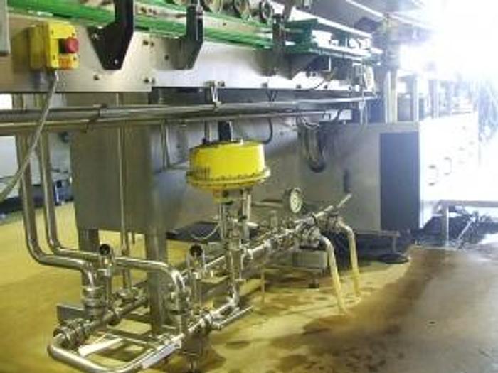Used krones 40/10 monoblock filler/crowner