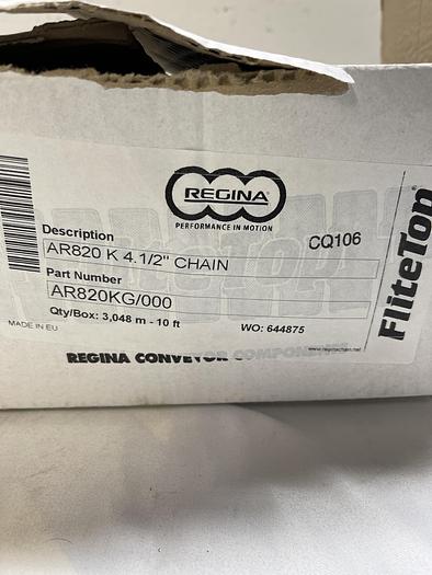 Regina AR820KG/000, 4 1/2” Chain 10 Foot