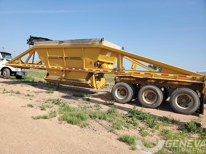 Used 2012 TRAIL KING BOTTOM DUMP TRAILER