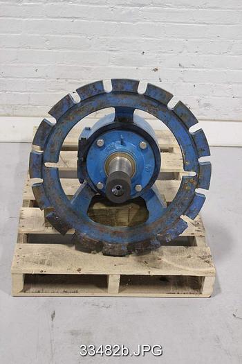 Used Allis Chalmer PWK Power End, 17" Frame Adaptor for AC 8x4 Pump #33482