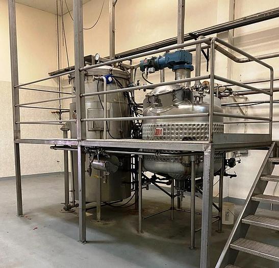 Used Extractor, Vacuum Low Temp, S/st, 700 Gallon #S743811