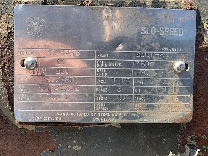 Used Waukesha Model 130 Positive Displacement Pump