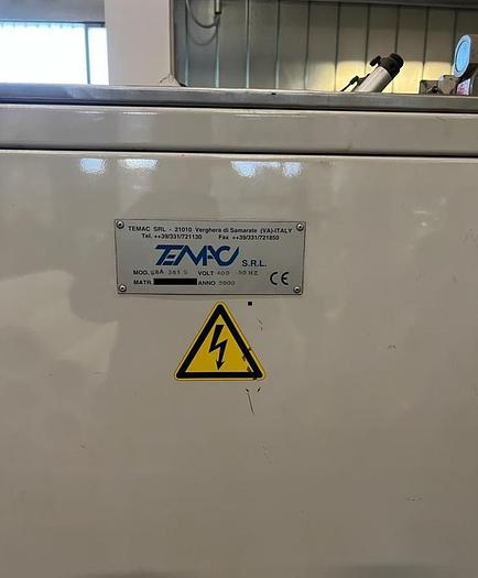 Used 2000 TEMAC Slitter rewinder mod. SRA 361 S (1600 mm)