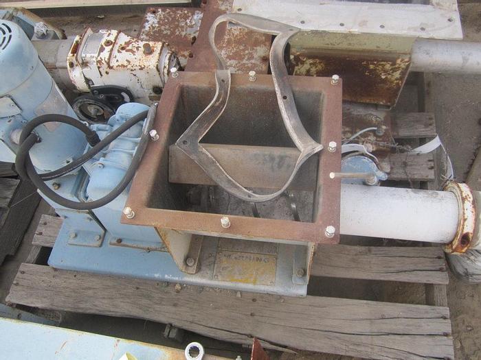 Used Feeder, Screw, 4-1/2" x 18", C/st, 3/4 HP, S/st, Vibra Screw #S739608