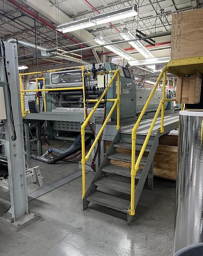 Used 57" (1450mm) PEMCO DUAL ROATARY KNIFE SHEETER MODEL SHM 1450-DR