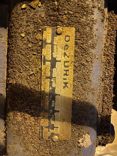 Used DEZURIK 6" BALL VALVE