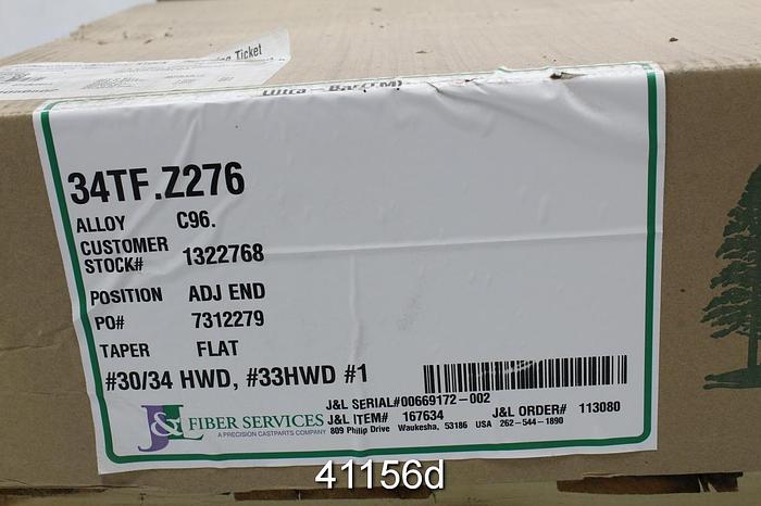 Unused Sprout Waldron 34TF 34" Refiner Plates #41156